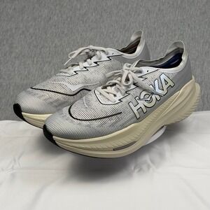 Hoka Mach X 2 Running Shoes Mens 13 Womens 14 White Lunar Rock 1169610 WMC
